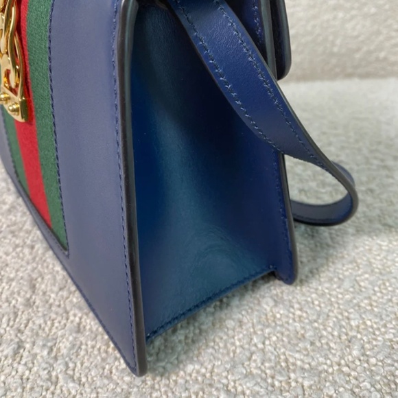 Authentic Gucci Sylvie Navy Blue - Picture 16 of 16